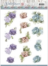 Find It Trading Precious Marieke Punchout Sheet-Roses, Winter Flowers - £5.09 GBP