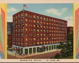 Warwick Hotel St. Louis MO Postcard PC571 - £3.92 GBP