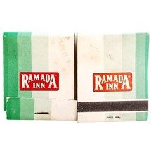 Ramada In Hotel Vintage Matchbook Standard Matches Unstruck Lot Of 2 E19A - $373.45 MXN