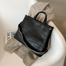 Stone Pattern Handbags Women Large Shoulder Messenger Bag Sac A Main Fashion Wom - £39.67 GBP