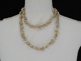 Womens Lei Polished Small Sea Shell Necklace Wedding Ceremony Jewelry New - $18.99