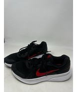 Nike Mens Run Swift 2 Size 9 Black White Running Shoes Sneakers CU3517-003 - $49.49