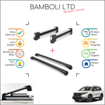 Bamboli 29.5&quot; Ski Carrier &amp; Black Cross Bar Set For Honda Passport 21 - 4 Pcs - £173.38 GBP