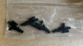 Lego PN 58247 Minifigure Blaster Weapon - Black - 4 Pieces - New - £4.35 GBP