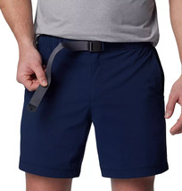 Columbia Men&#39;s Landroamer Ripstop Shorts Navy  Outdoors Size 36 7&quot; L - $24.99