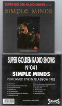 Simple Minds - Live In Glasgow 1982 - $22.99