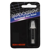 Koh-I-Noor Rapidograph Stainless Steel Replacement Point, .18mm, 1 Each (72D.4Z) - £32.20 GBP