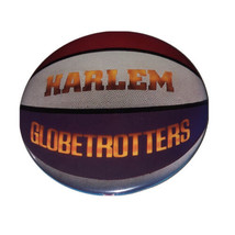 Harlem Globetrotters Colorful Basketball Promo Pin Button - £6.38 GBP