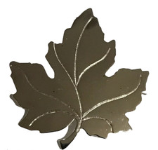 Vintage Sterling Silver Maple Leaf Pin / Brooch - £27.64 GBP