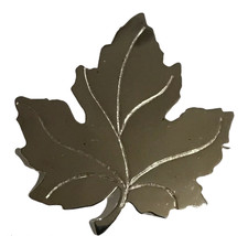 Vintage Sterling Silver Maple Leaf Pin / Brooch - £26.73 GBP