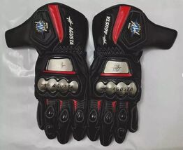 MV Agusta Motorcycle Motorbike Racking Leather Gloves Pythons Racking - $145.00
