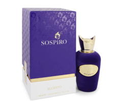 Sospiro Accento  Eau de Parfum 100 ml  GENUINE 100% NEW SEALED Auction - £225.30 GBP