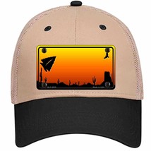 Arrowhead Blank Scenic Novelty Khaki Mesh License Plate Hat - £23.17 GBP