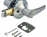 Brushed Nickel Interior Lever Privacy Door Lock for Mobile Home - £23.94 GBP