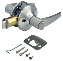 Brushed Nickel Interior Lever Privacy Door Lock for Mobile Home - $29.95