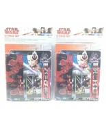 2 Disney Star Wars Stationery 11 Piece Set Ruler Portfolio Folders Penci... - £17.91 GBP