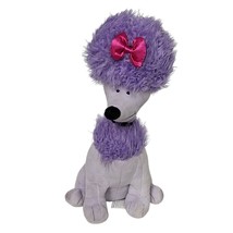Kohls Cares Clifford Cleo Purple Poodle Puppy Dog Plush Stuffed Animal 2016 12&quot; - £18.48 GBP