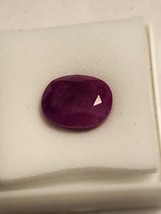 Synthetic Ruby Stone - $13.00