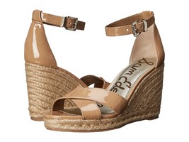 Women&#39;s Sam Edelman Brenda Wedge Sandals, E0567S2250 Sizes 5-9.5 Almond ... - £71.90 GBP