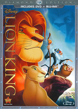 The Lion King (Blu-ray/DVD, 2011, 2-Disc Set, Diamond Edition Combo Pack) - £4.71 GBP