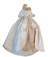 Antique 8&quot; Victorian Handmade Wire Frame Painted Face Fabric Doll - $601.18 MXN