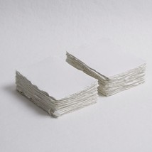 Deckle Edge Paper For wedding invitation stationery paper, White, 4-Bar,... - $1,086.97 MXN