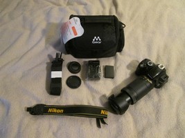 Nikon D3000 With 70-300mm Lens And Accessories - $344.00