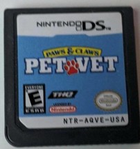 Paws &amp; Claws: Pet Vet (Nintendo DS, 2007) - £3.94 GBP