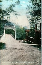 Bridge on the way to Yama Farms Inn Napanoch NY  - £7.60 GBP