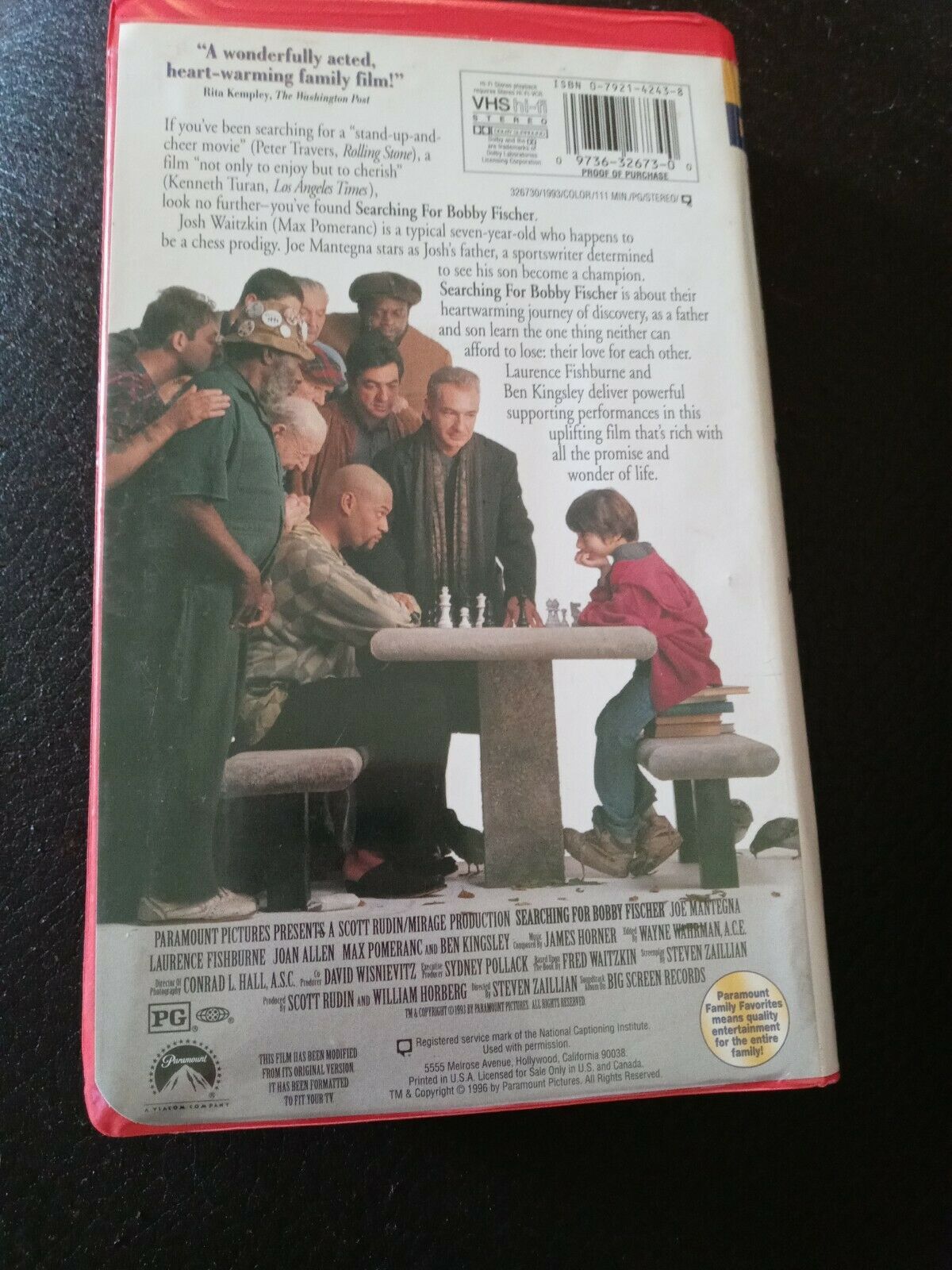 Searching for Bobby Fischer (VHS, 1994) Item image 2