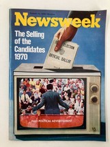 VTG Newsweek Magazine October 19 1970 The Selling of the Candidates No Label - £22.42 GBP