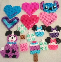 Mix Perler Bead-Earrings,Keychain Party,Jewelry,Glow-in-the-Dark,Craft S... - £12.06 GBP