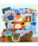 Grand Welcome: Baby Boy Gift Basket - $517.46 CAD