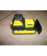cast iron mini tonka truck bulldozer dew yellow black - £7.85 GBP