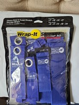 Wrap-It Storage 14pc Heavy Duty Quick Strap Combo Assorted Sizes NIP - $368.13 MXN
