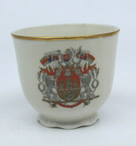Epiag Czechoslovakia Espresso Demitasse Small Coffee Tea Cup Flags Lions... - $21.58