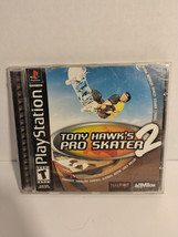 Sony Playstation 1 Tony Hawk&#39;s Pro Skater 2 Black Label PS1 Complete CIB Tested - £11.75 GBP