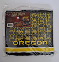 NCAA Oregon Ducks Big Logo Stripe 12 pack Lunch Cooler Box Insulated - £11.14 GBP