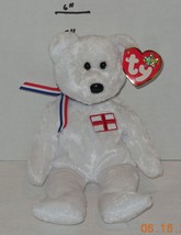 TY England The Bear Beanie Baby Babies plush toy - $9.70