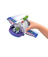 DISNEY/ PIXAR 2018 BUZZ LIGHTYEAR SPACE SHIP, BUZZ WOODY ALIEN FIGURES - $25.74
