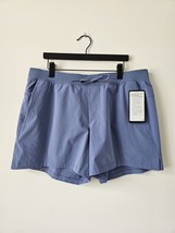 NWT LULULEMON OASB Oasis Blue Zeroed In Shorts 5&quot; Linerless Men&#39;s XXL - $65.95