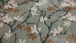 Donghia Tryst Scandal Gray Floral Vine Velvet Furniture Fabric By Yard 51&quot;W - £62.47 GBP