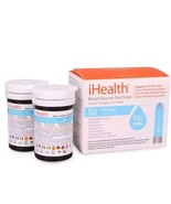 Blood Glucose Test Strips (50 Count), No Coding Blood Sugar Test iHealth - $27.67