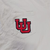 Champion University of Utah Utes Football Men's White Logo Graphic T-shirt Sz XL image 5