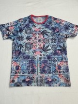 Kronic Prints All Over Marijuana Cannabis Leaf Men&#39;s XXL T-Shirt Paisley... - £18.36 GBP