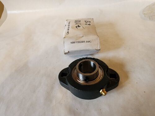 Unbranded SBFTD205-16G Two Bolt Flange Bearing  1&quot; Bore - $19.99