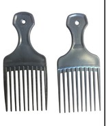 VTG Hair Pick Lift Combs x2  Both Black See Description - $19.48