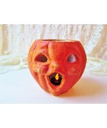 Antique Halloween Pumpkin Jack O Lantern Vintage Pulp Flicker Light Pape... - £159.87 GBP