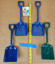 4 schylling Tin Sand Shovel  Beach Toy Metal Vintage R - £29.14 GBP