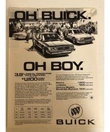 1987 Buick LeSabre Car Vintage Print Ad pa9 - $8.90